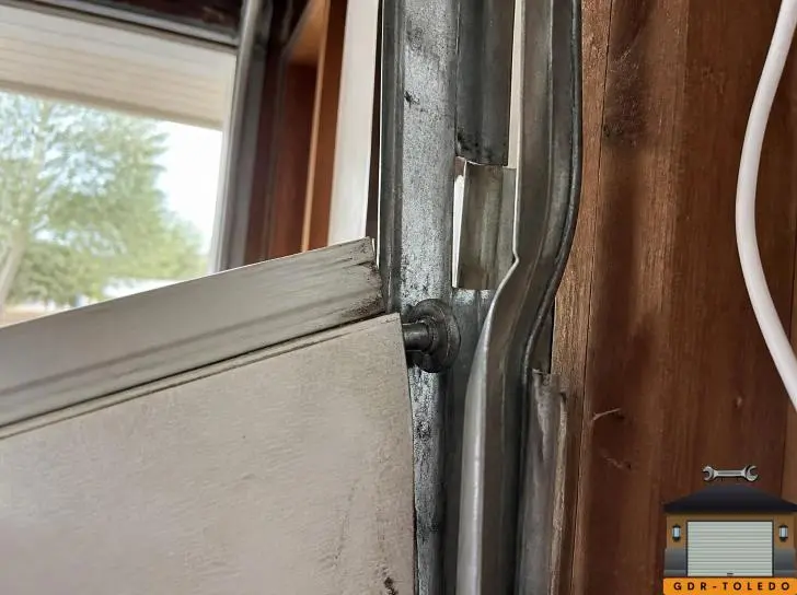 Off Track garage door
